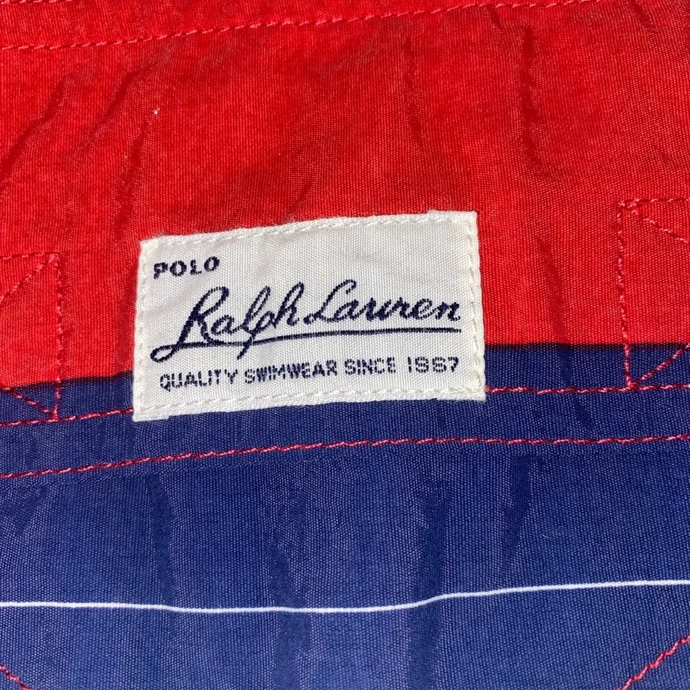 Polo Sport Ralph Lauren Striped Board‎ Shorts Large VTG 90s Preppy